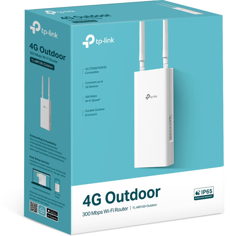 4G Wi-Fi роутер TP-LINK MR100 Outdoor