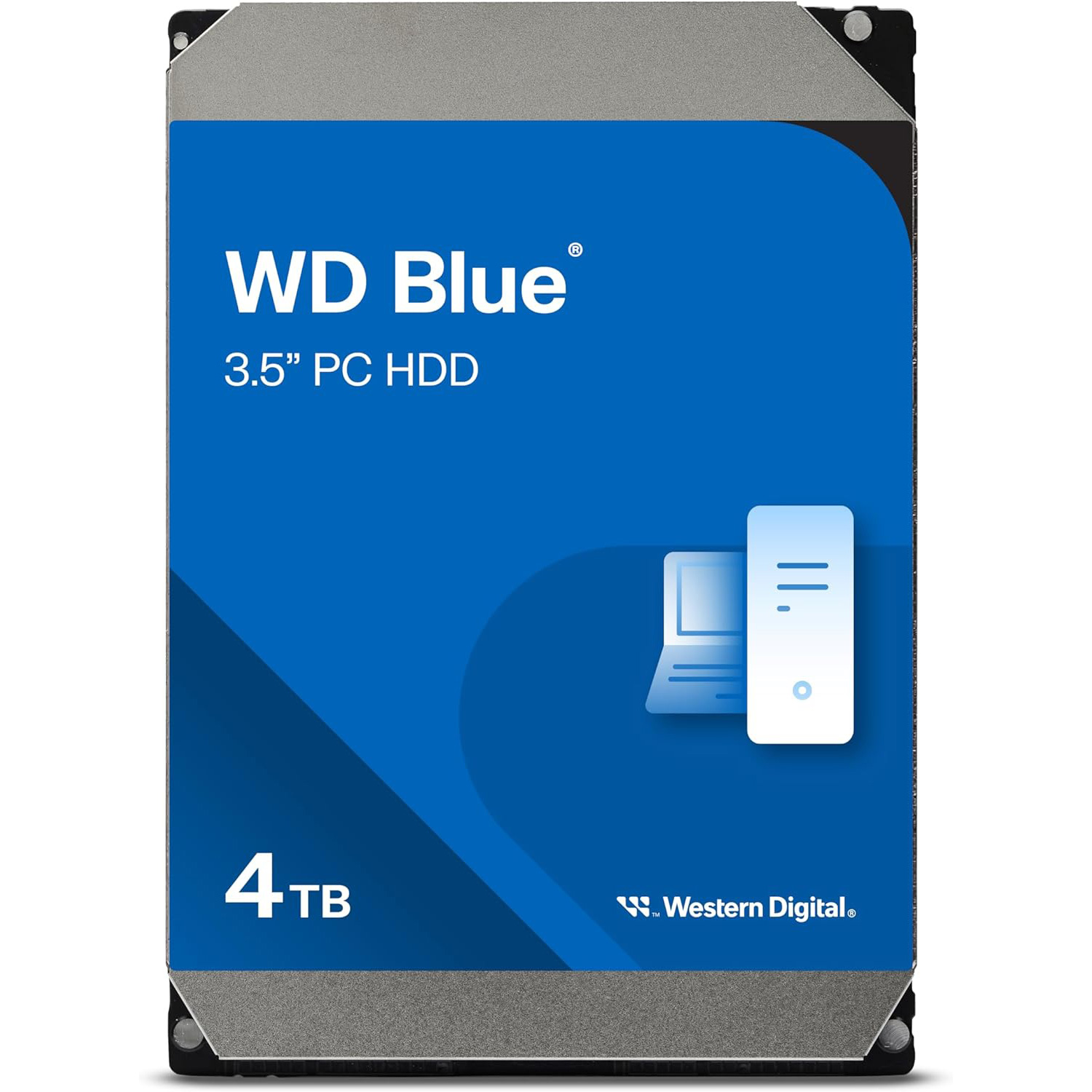 Жорсткий диск 3.5" WD Blue 4TB SATA/128MB (WD40EZZX)