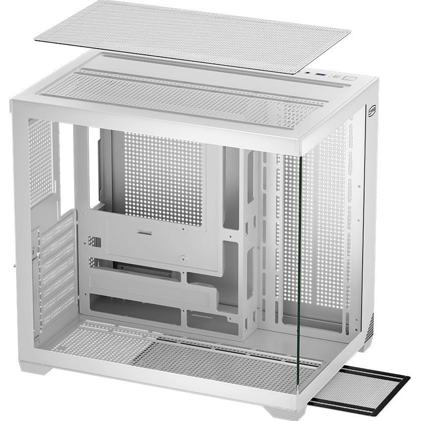 Корпус PCCOOLER С3 Т700 White (C3-T700WHD001-GL)