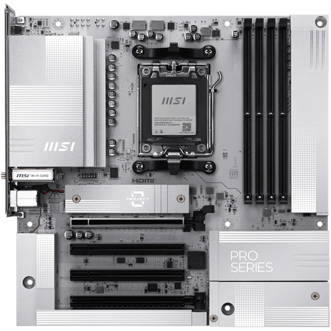 Материнская плата MSI Pro B850M-A WiFi PZ