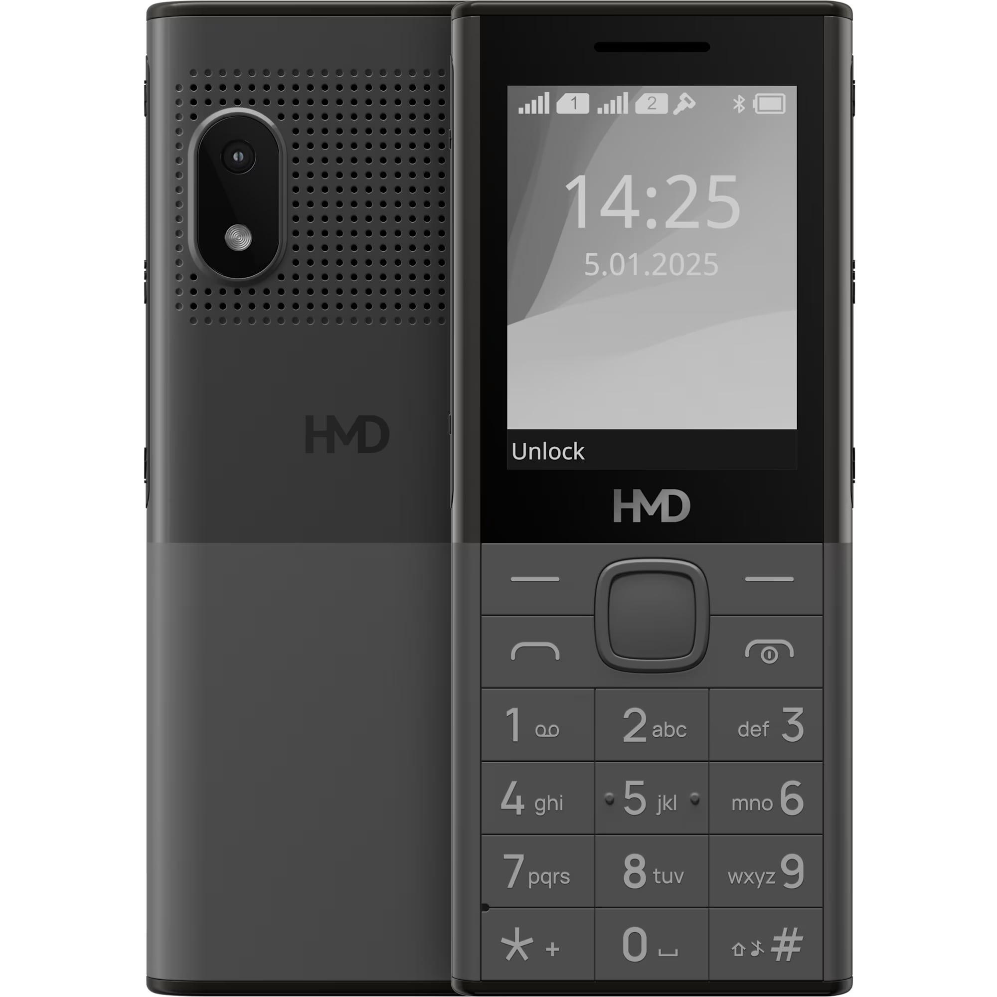 Мобільний телефон HMD 150 Music Dark Gray