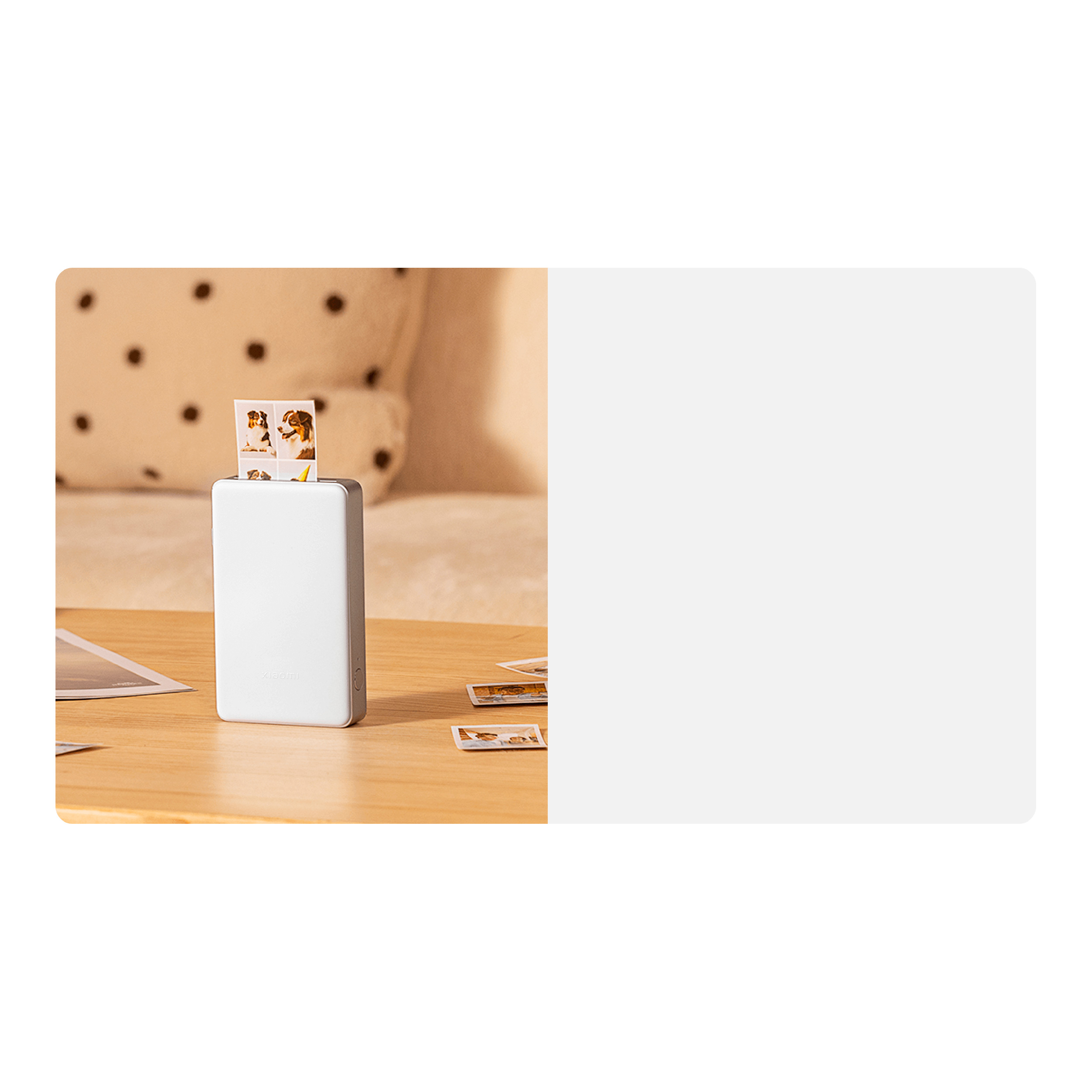 Мобильный фотопринтер XIAOMI Portable Photo Printer Pro (BHR082QGL)