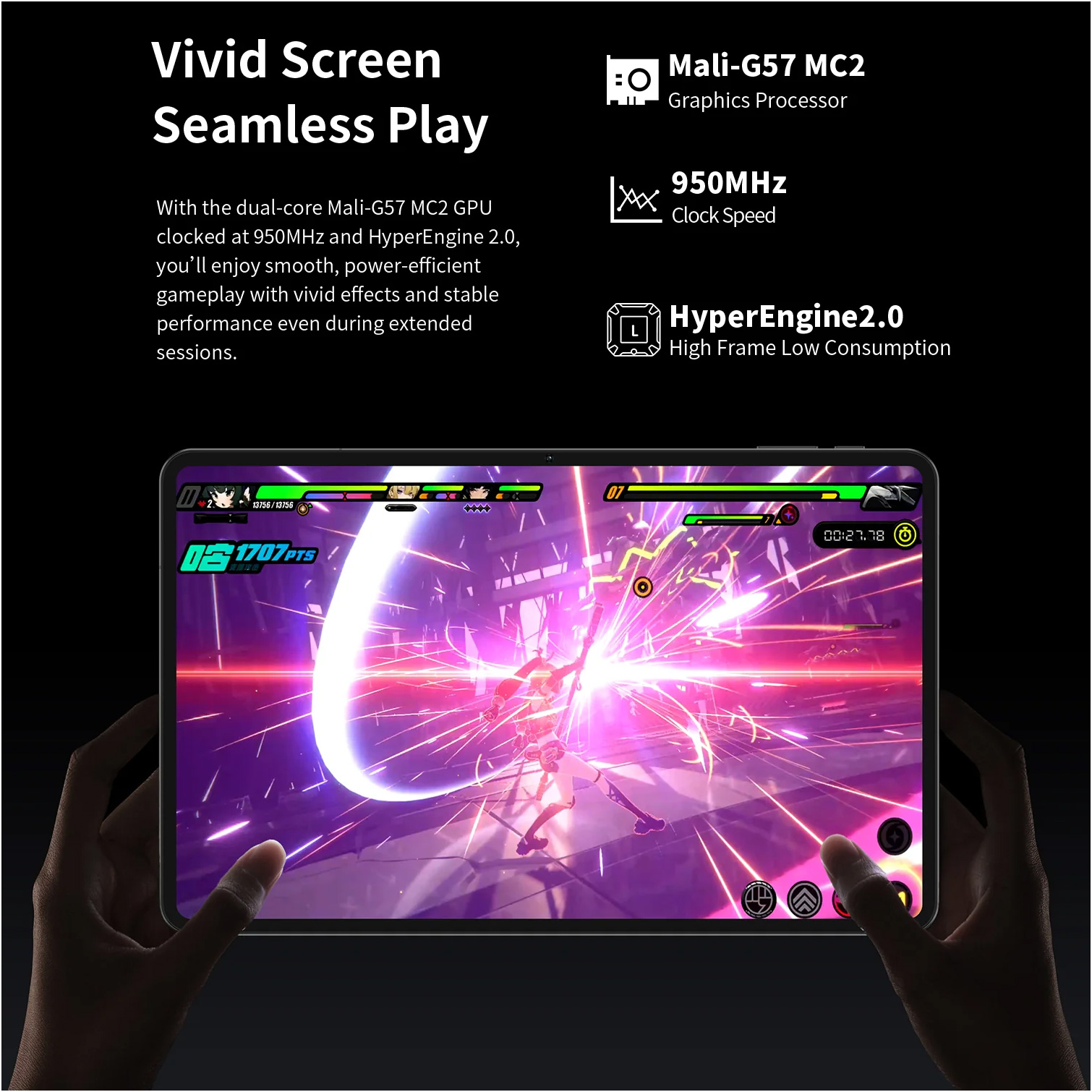 Планшет TECLAST T60 Pro 8/128GB Space Gray (6940709687451)