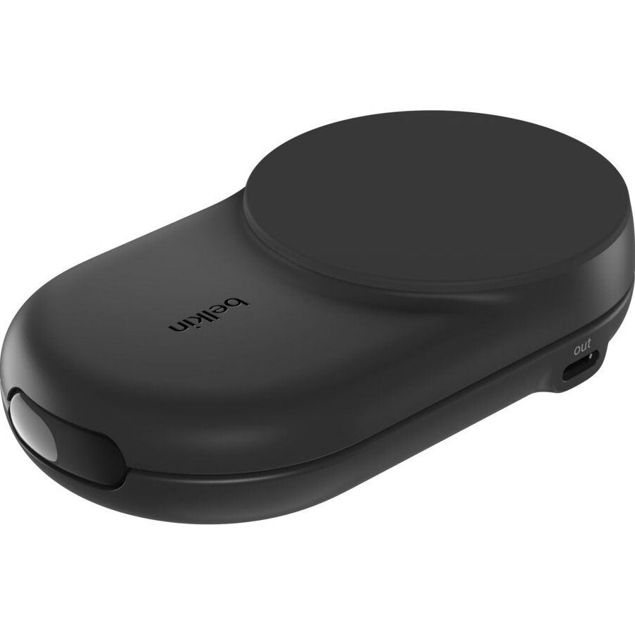 Бездротовий зарядний пристрій BELKIN UltraCharge 2-in-1 Foldable Magnetic Charging 25W Black (WIZ039KQBK)