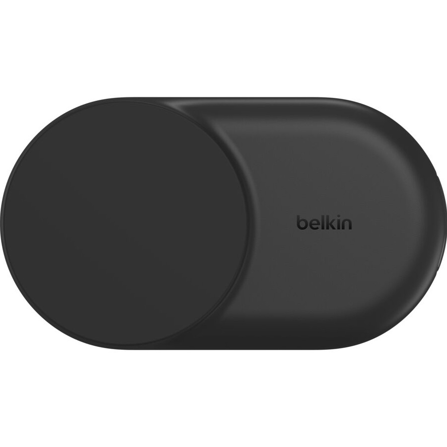 Бездротовий зарядний пристрій BELKIN UltraCharge 2-in-1 Foldable Magnetic Charging 25W Black (WIZ039KQBK)