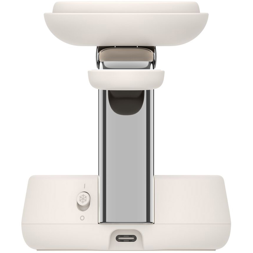 Бездротовий зарядний пристрій BELKIN UltraCharge Pro 3-in-1 Magnetic Charging Dock 25W Sand (WIZ040KQSD)