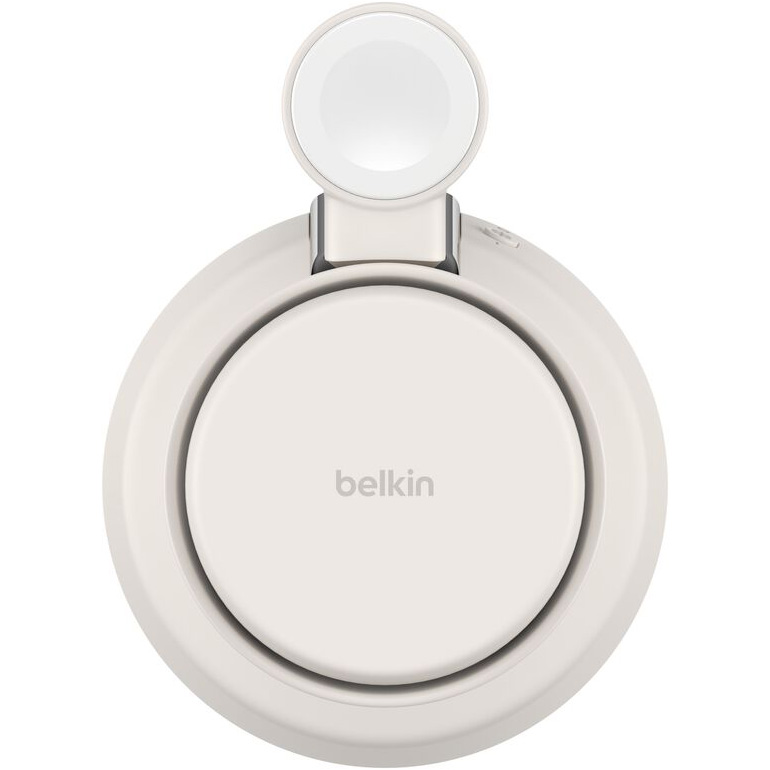 Бездротовий зарядний пристрій BELKIN UltraCharge Pro 3-in-1 Magnetic Charging Dock 25W Sand (WIZ040KQSD)