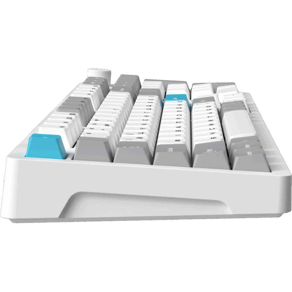 Клавіатура бездротова GAMEPRO Asgard Drakkar MK305WH Keychron Super Red Switch White