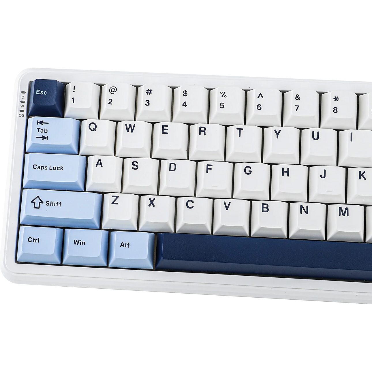 Клавіатура AJAZZ AK680 Max Magnetic Switch Blue/White/Dark Blue