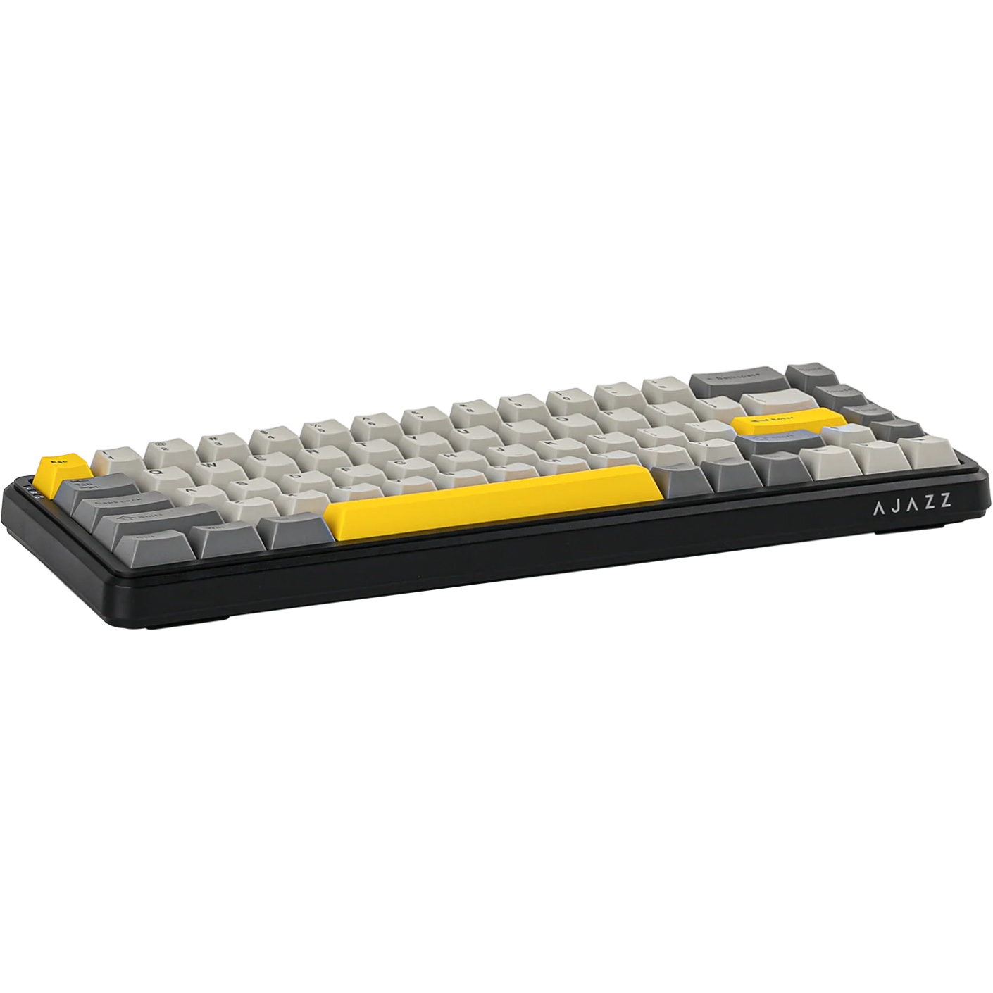 Клавіатура AJAZZ AK680 Max Magnetic Switch Black/Gray/Yellow