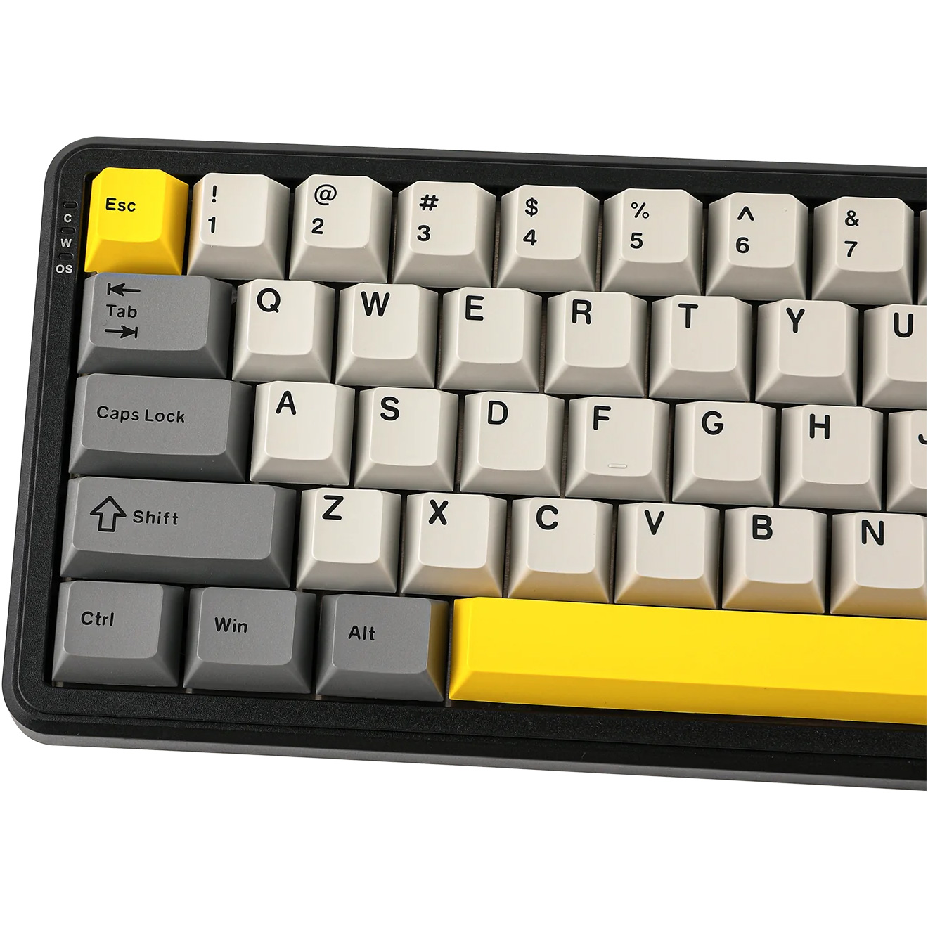 Клавіатура AJAZZ AK680 Max Magnetic Switch Black/Gray/Yellow