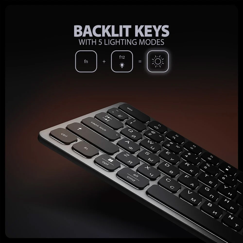 Клавіатура AXAGON HMC-KB
