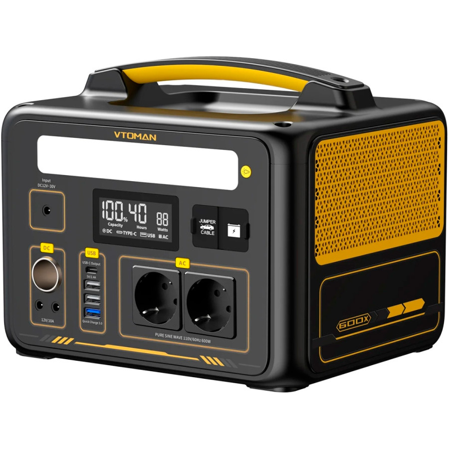 Зарядна станція VTOMAN Jump 600X + Jump 640Wh Extra Battery