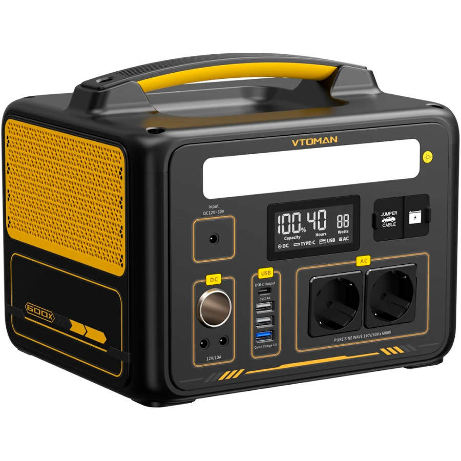 Зарядна станція VTOMAN Jump 600X + Jump 640Wh Extra Battery