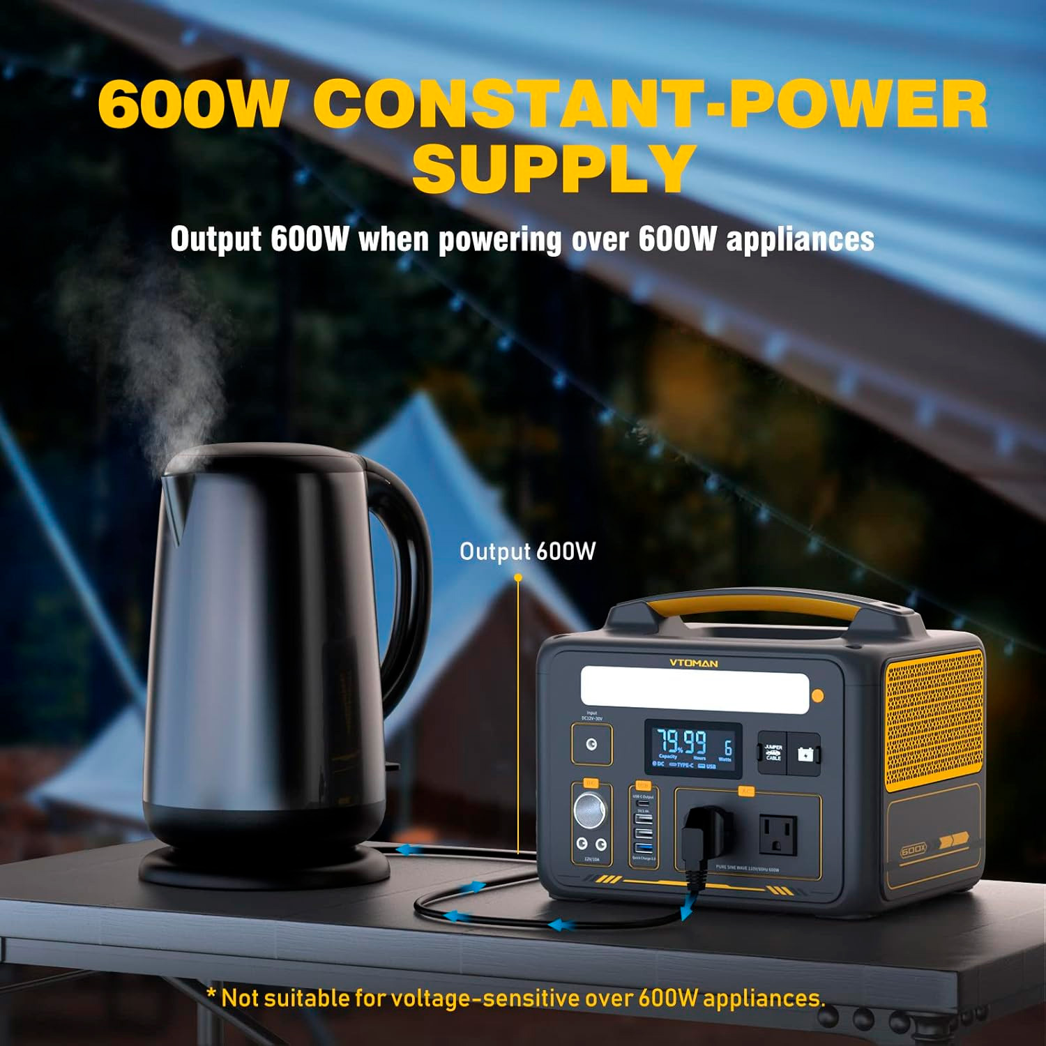 Зарядна станція VTOMAN Jump 600X + Jump 640Wh Extra Battery