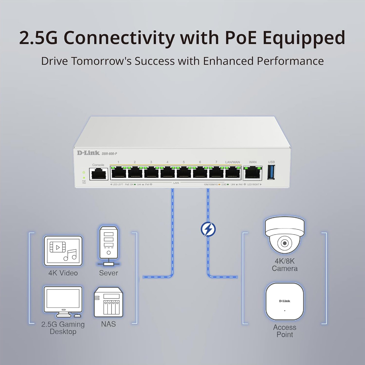 Роутер D-LINK DBR-600-P