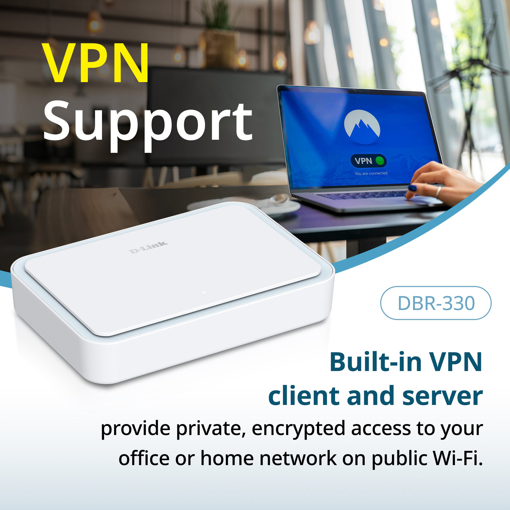 Портативный Wi-Fi роутер D-LINK DBR-330