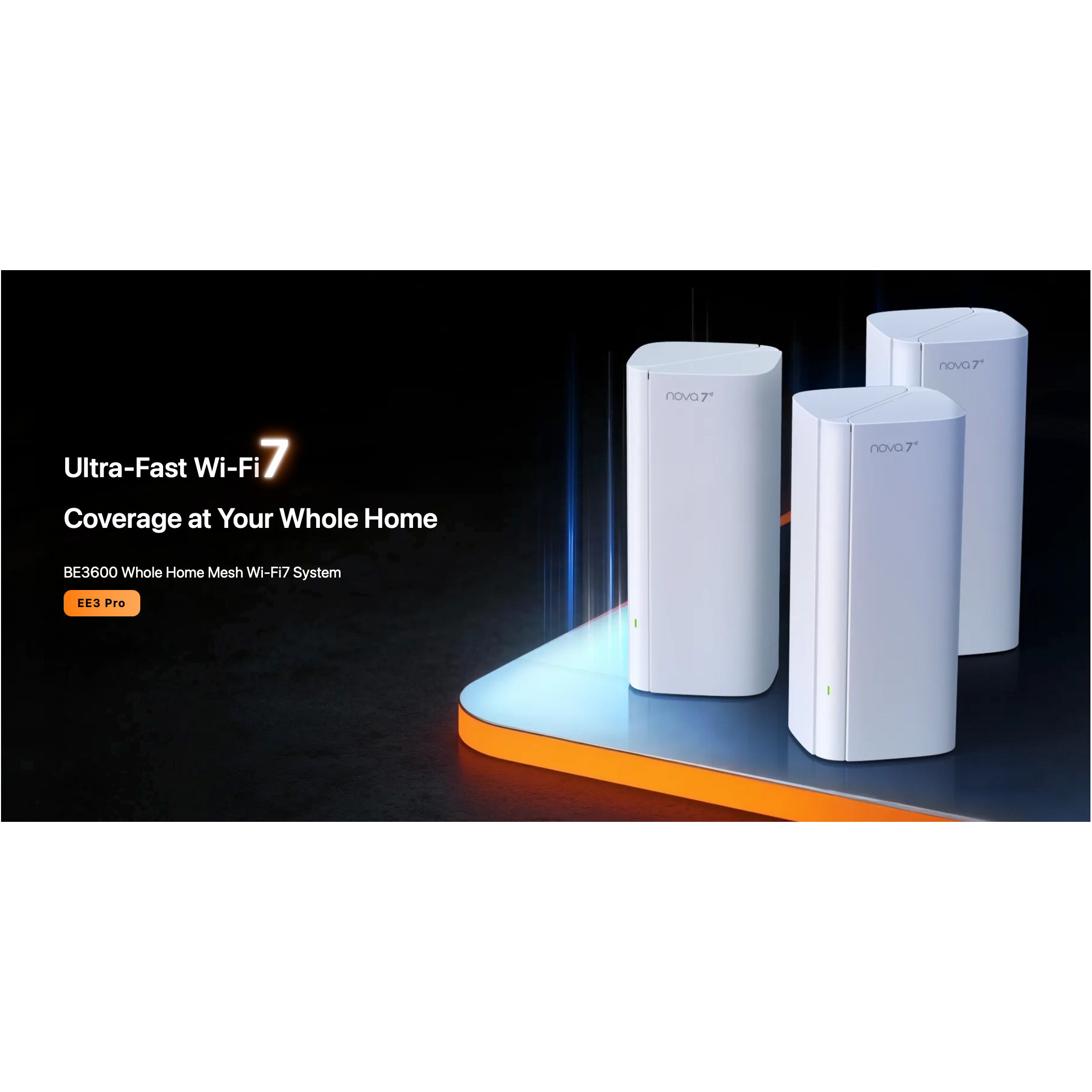 Wi-Fi Mesh система TENDA EE3 Pro 3-pack