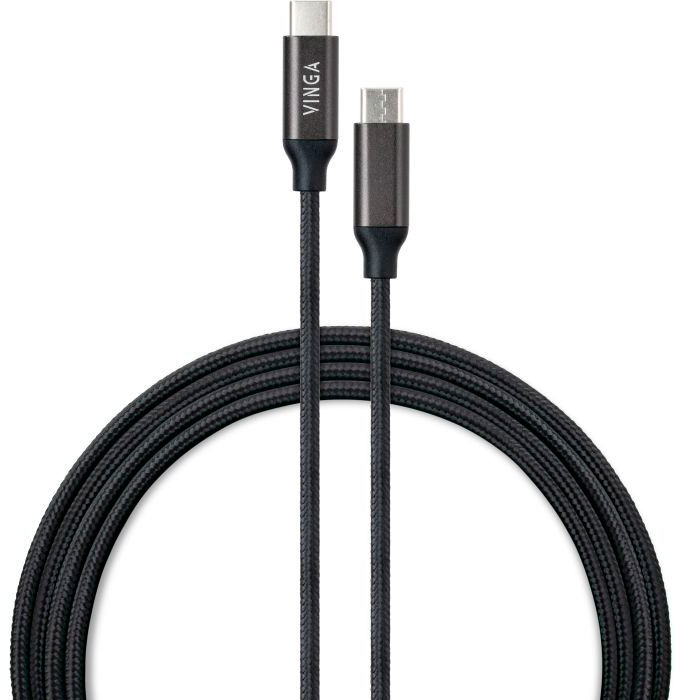 Кабель VINGA USB-C to USB-C 100W 2м (VYDCCC22100D)