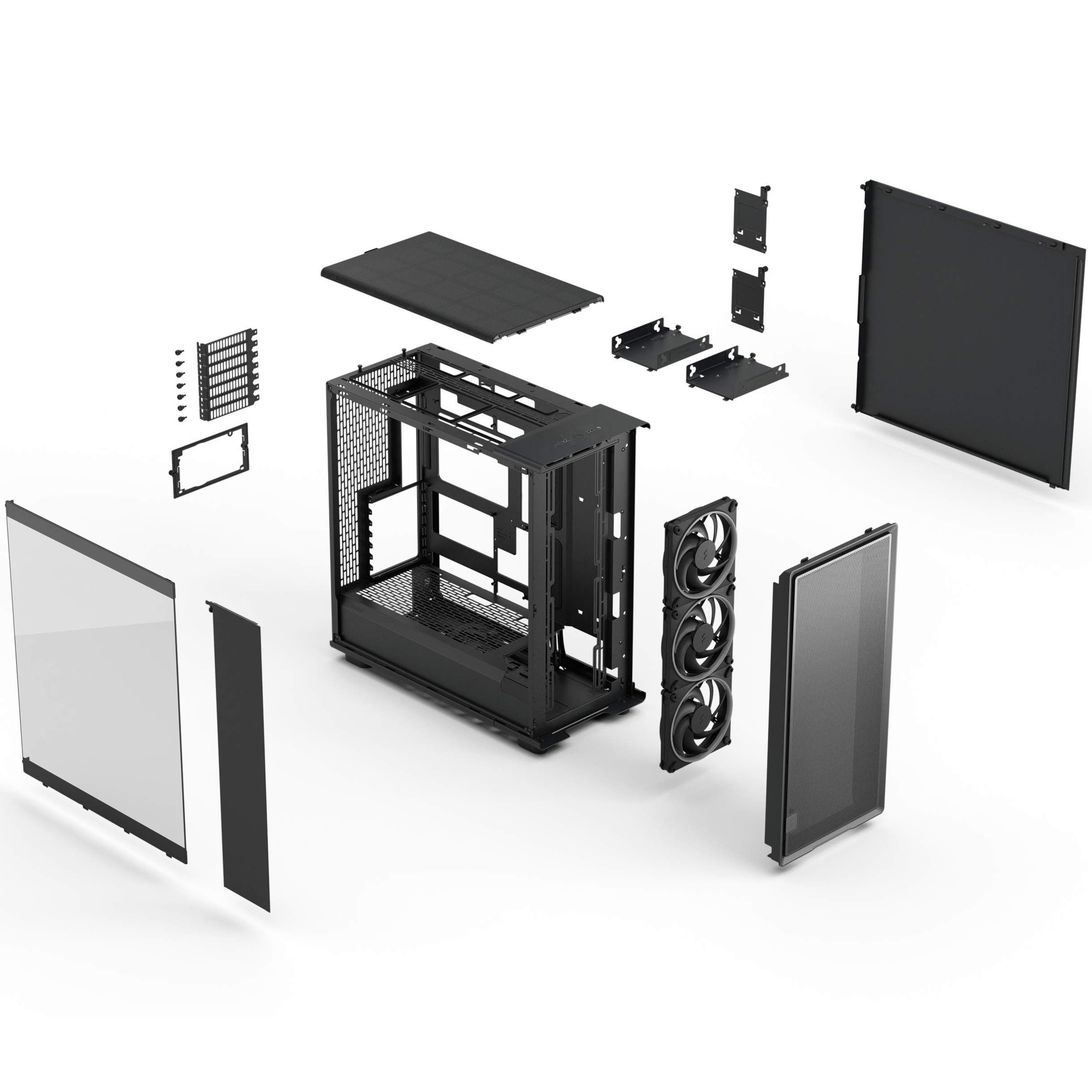 Корпус FRACTAL DESIGN Epoch XL Black RGB TG Light Tint (FD-C-EPO1X-04)
