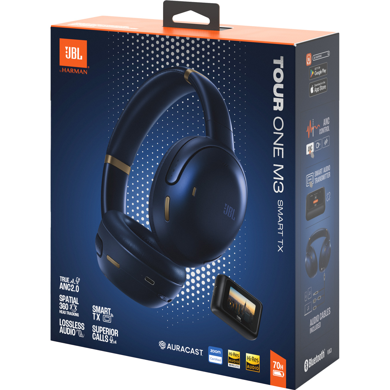 Навушники JBL Tour One M3 Smart Tx Blue