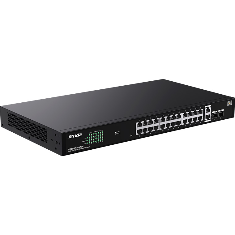 Коммутатор TENDA TEG2228P-24-410W
