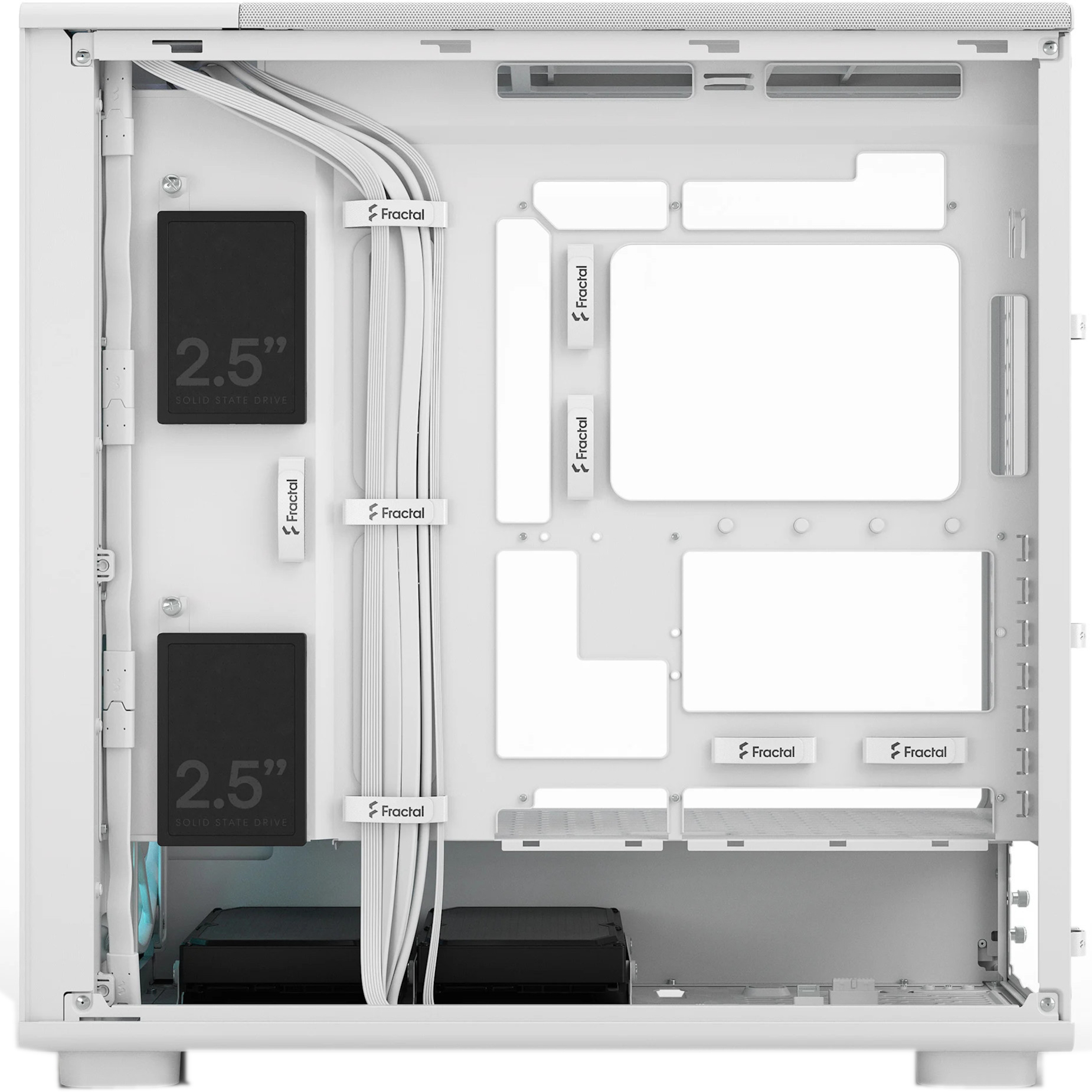 Корпус FRACTAL DESIGN Epoch XL White RGB TG Clear Tint (FD-C-EPO1X-05)