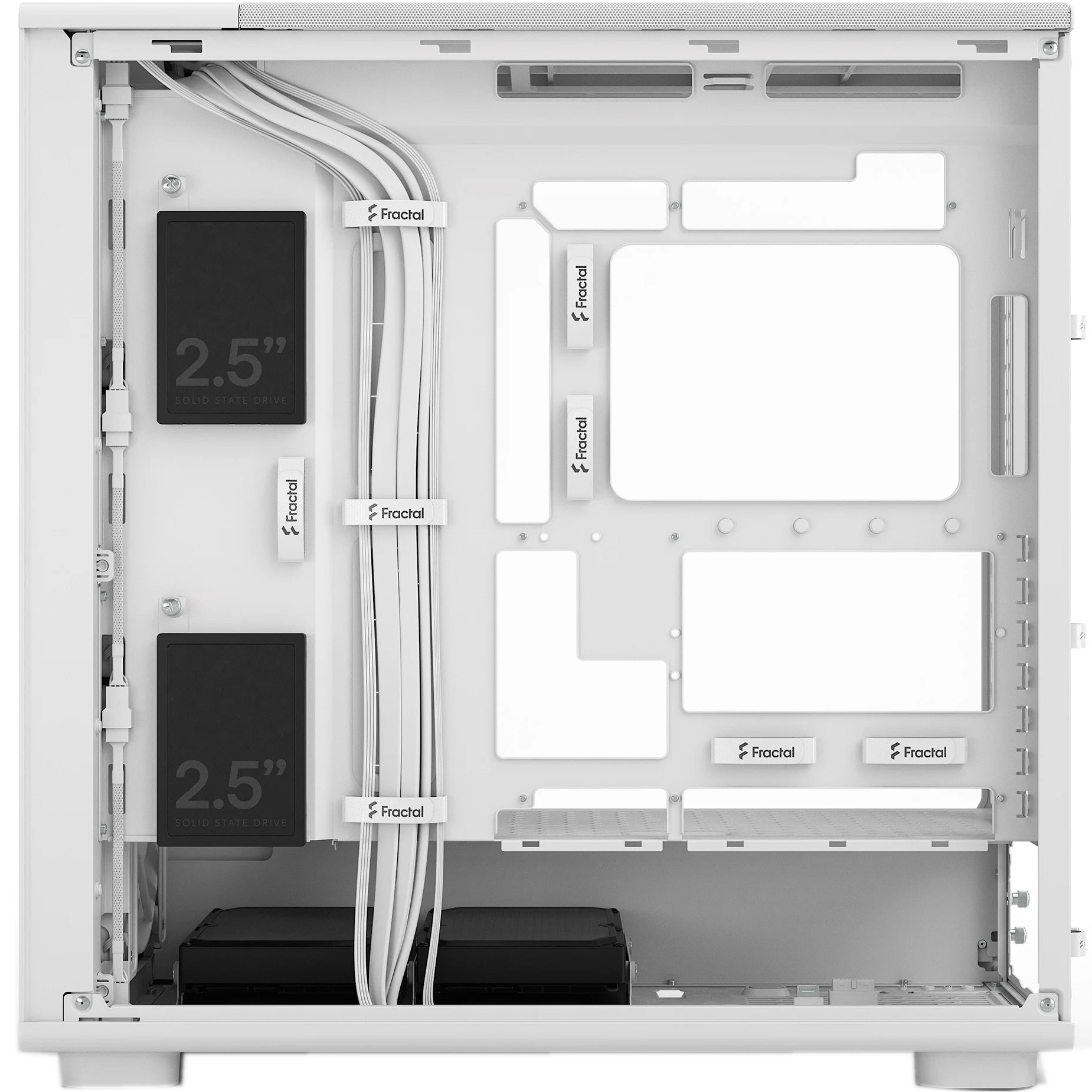 Корпус FRACTAL DESIGN Epoch XL White TG Clear Tint (FD-C-EPO1X-03)