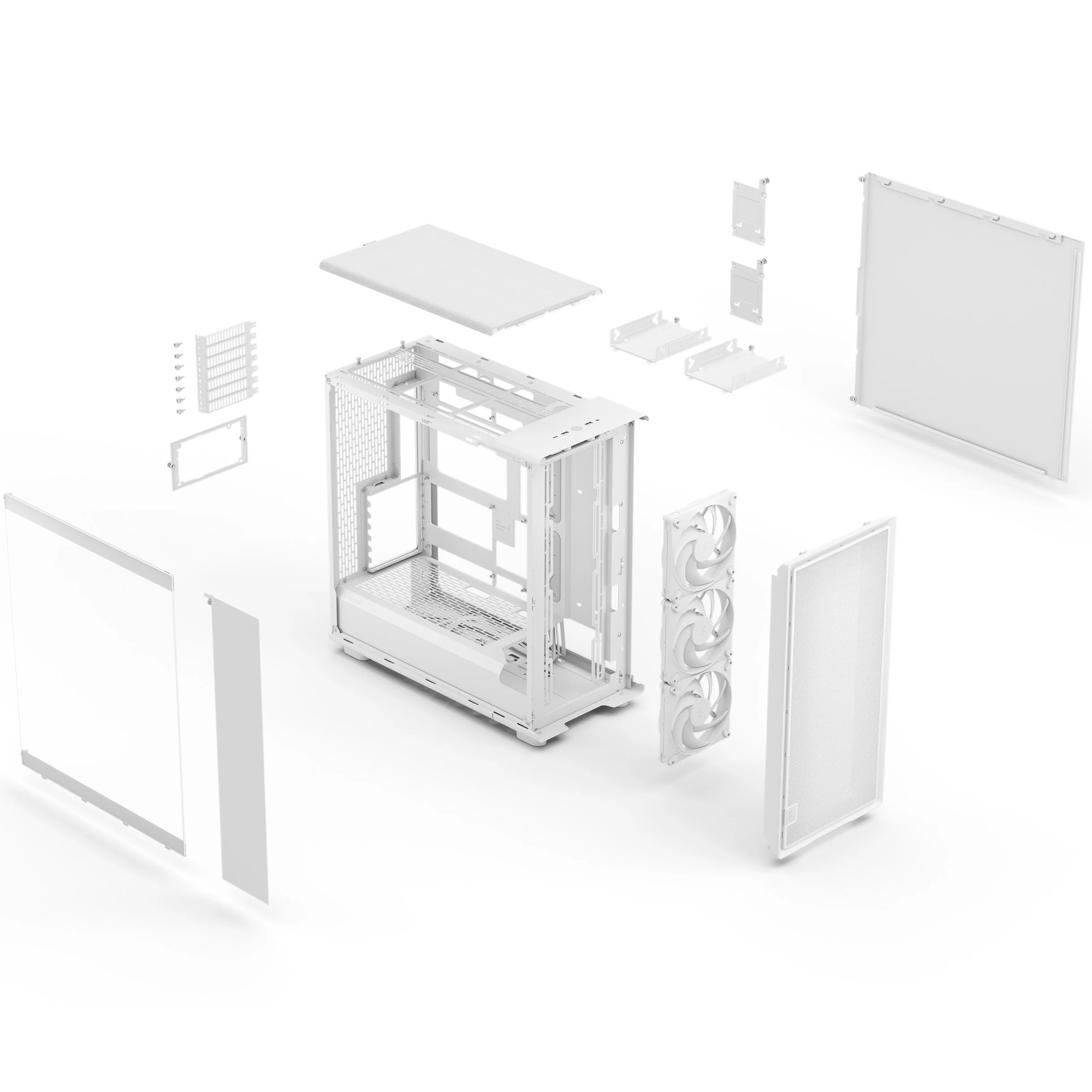 Корпус FRACTAL DESIGN Epoch XL White TG Clear Tint (FD-C-EPO1X-03)