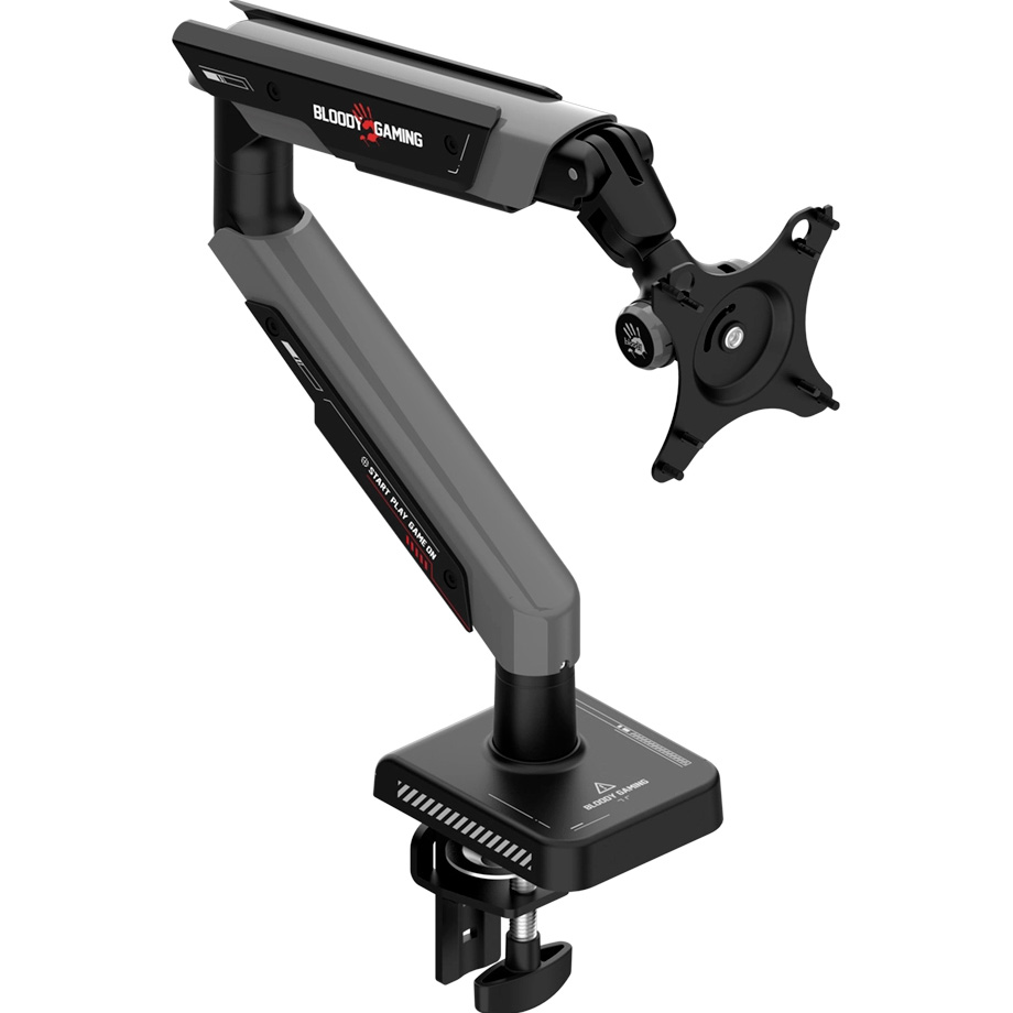 Настільне кріплення для монітора A4TECH BLOODY DM-8 Sports Black 17"-39" Black