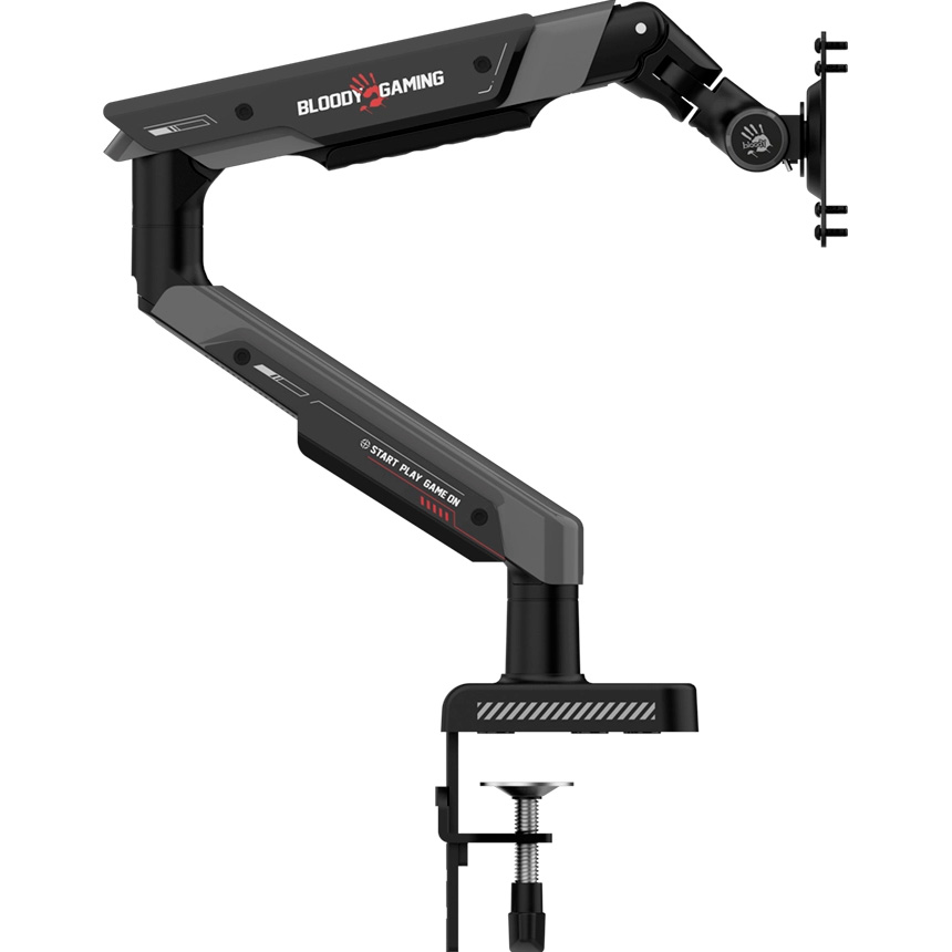 Настільне кріплення для монітора A4TECH BLOODY DM-8 Sports Black 17"-39" Black