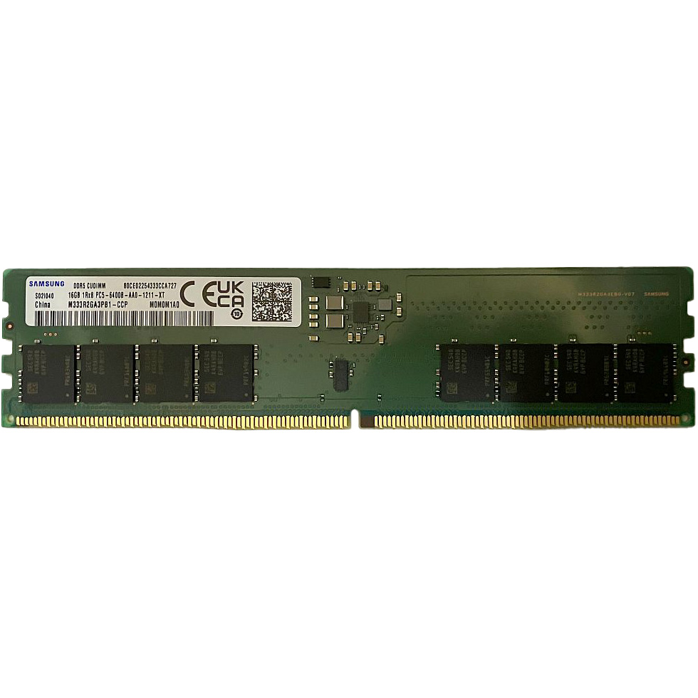 Модуль пам'яті SAMSUNG CUDIMM DDR5 6400MHz 16GB (M333R2GA3PB1-CCP)