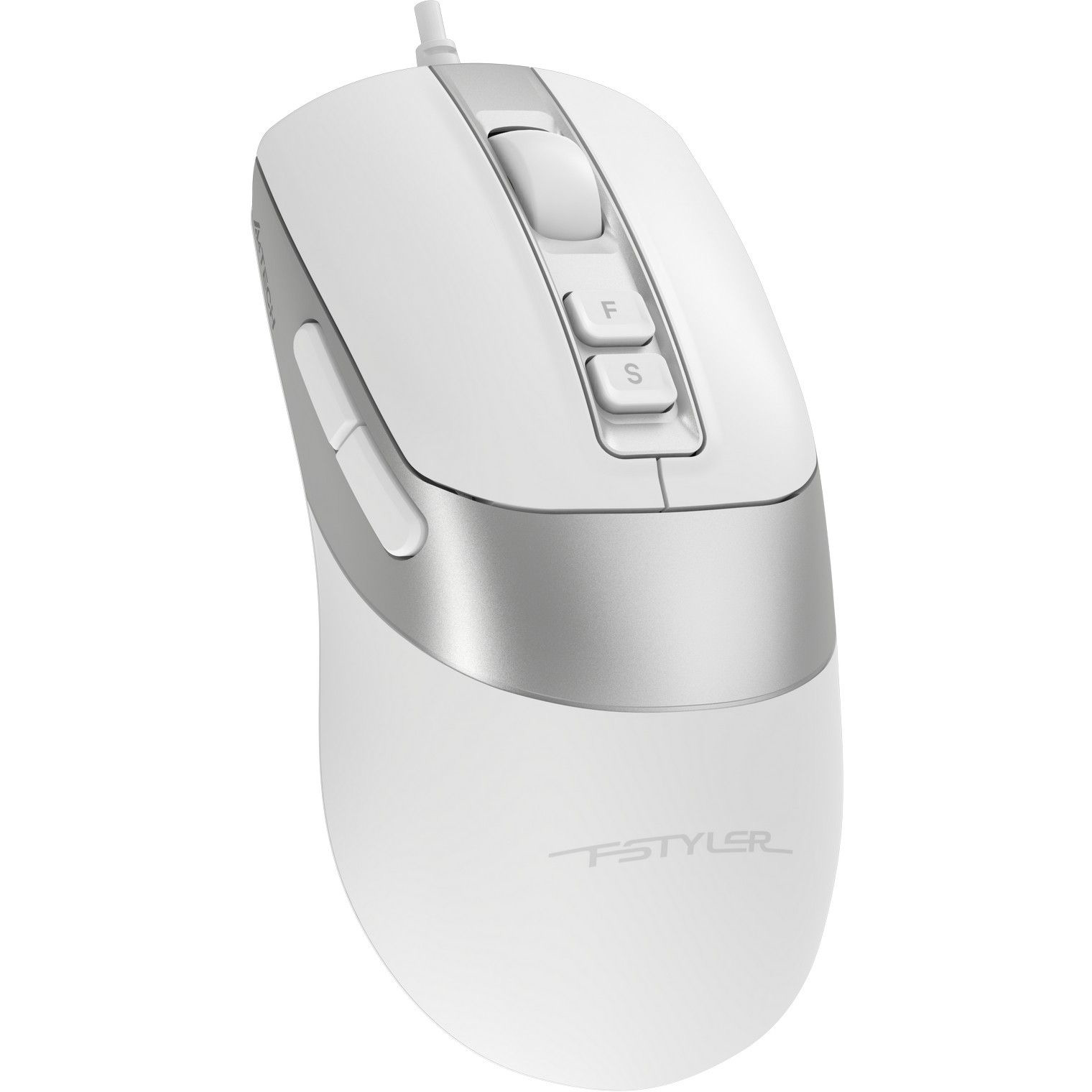 Мышь A4TECH Fstyler FM50S Plus White