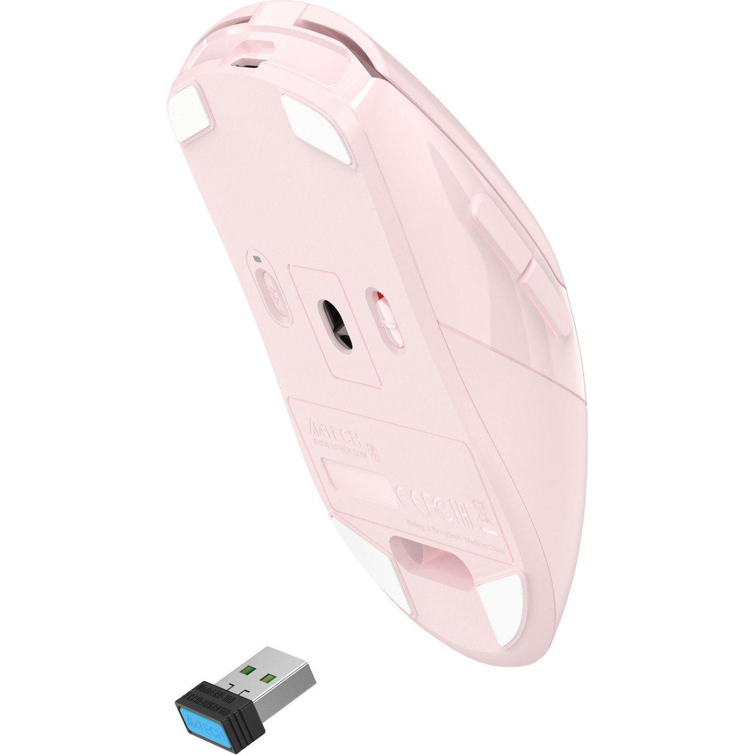 Миша A4TECH Fstyler FB50C Plus Pink