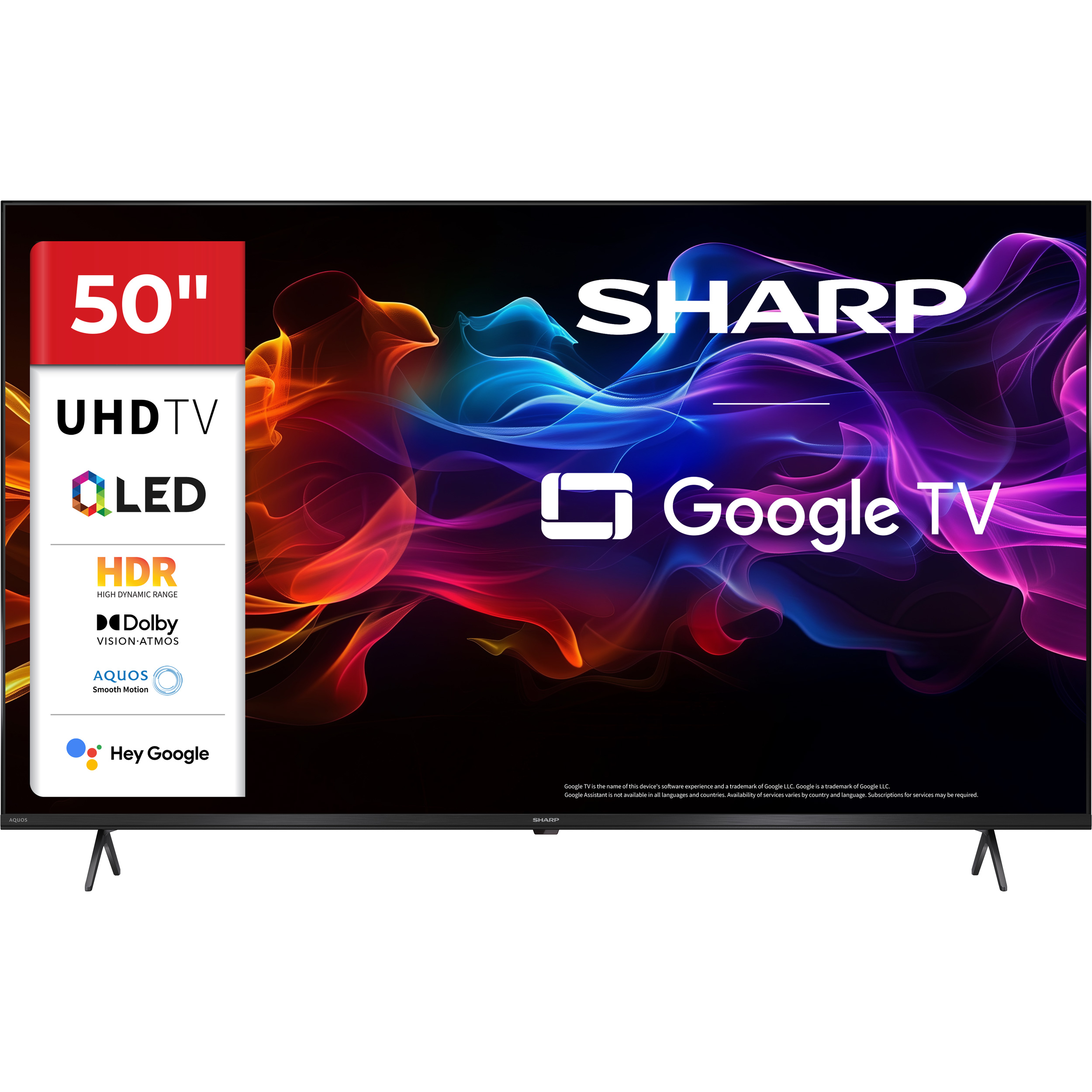 Телевизор SHARP 50" QLED 4K 4T-C50HP5265EB