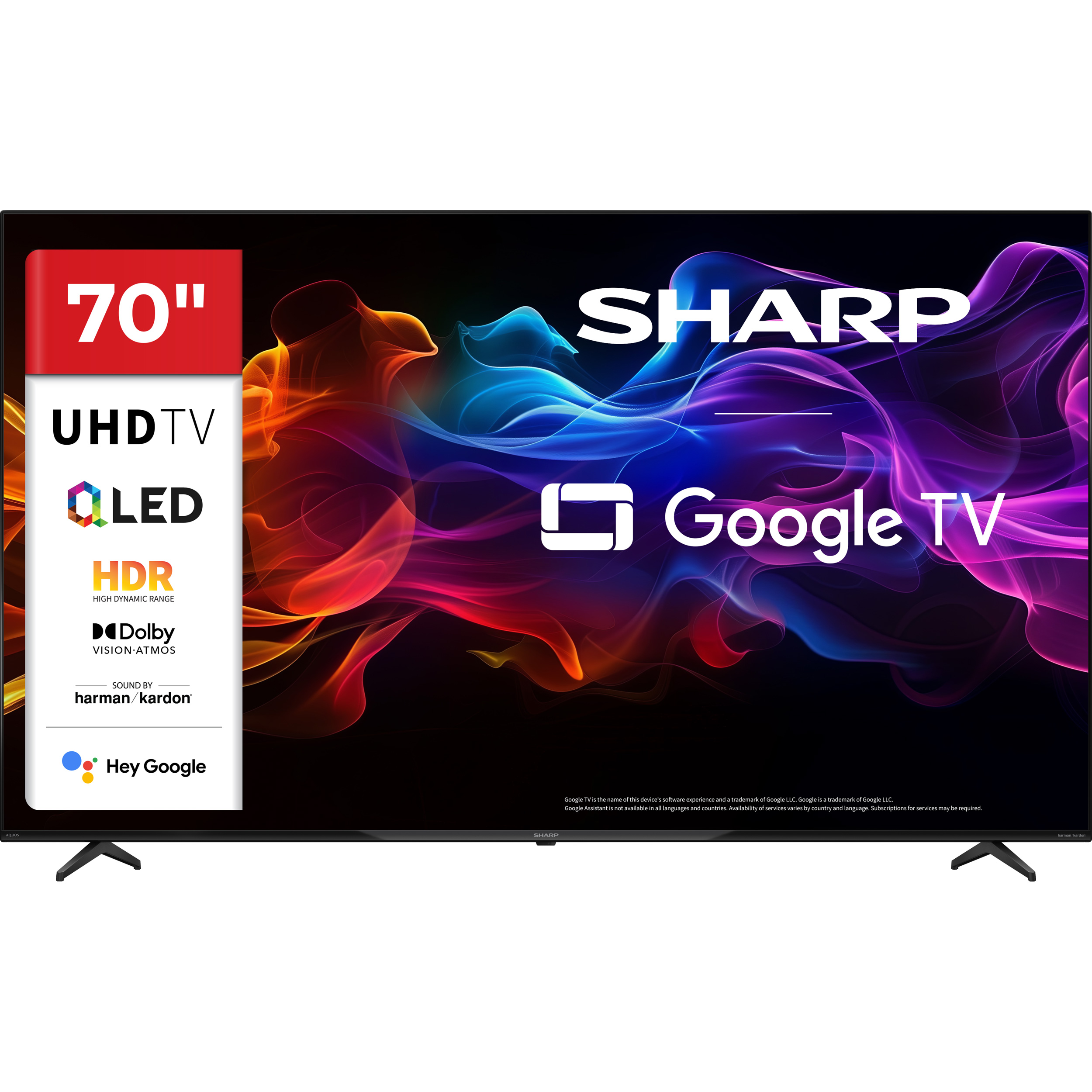 Телевизор SHARP 70" QLED 4K 4T-C70HP5265EB