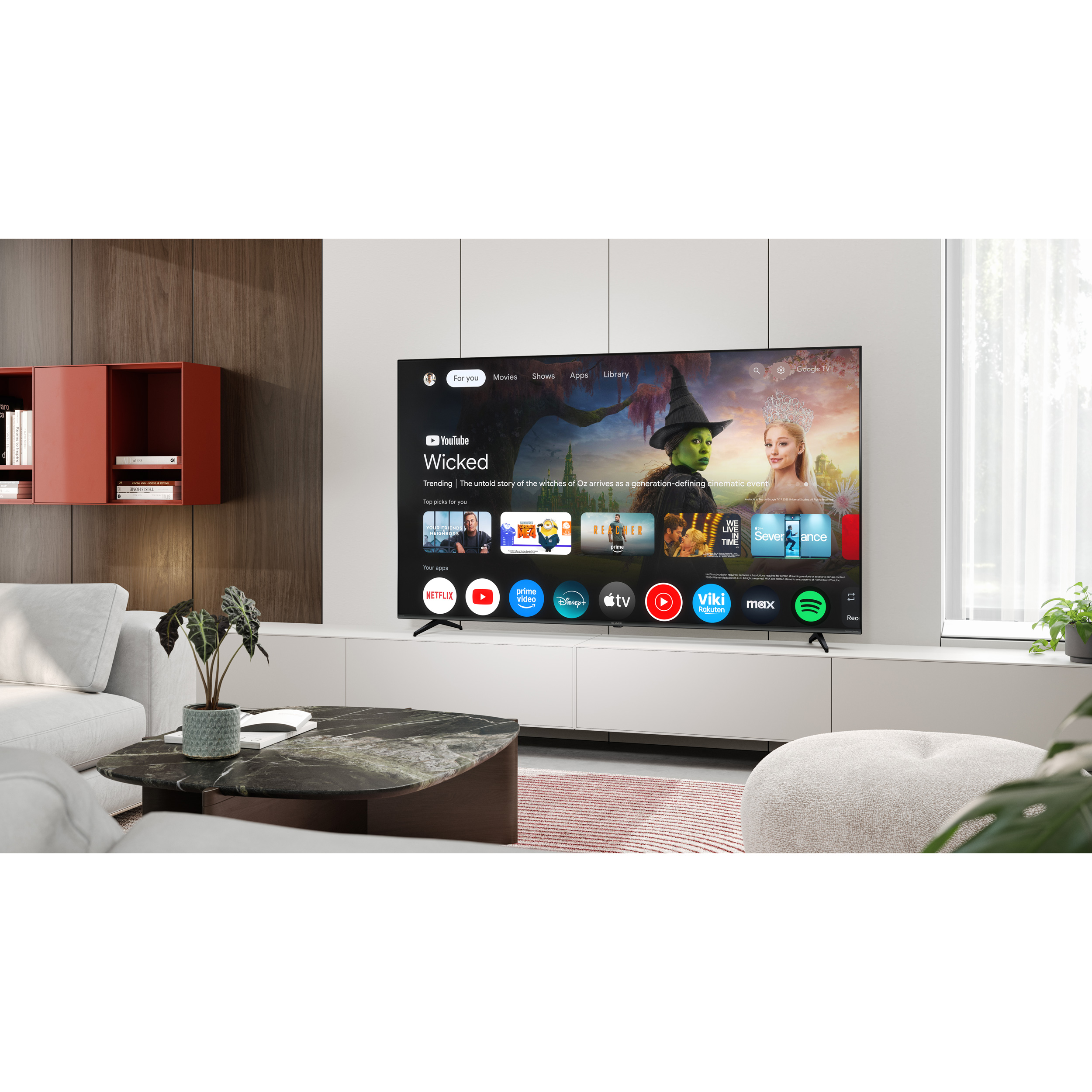 Телевизор SHARP 70" QLED 4K 4T-C70HP5265EB