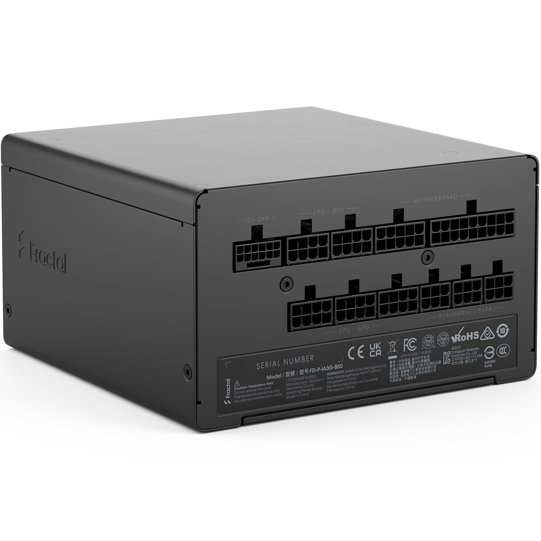 Блок питания 850W FRACTAL DESIGN Ion 3 Gold 850W (FD-P-IA3G-850-EU)