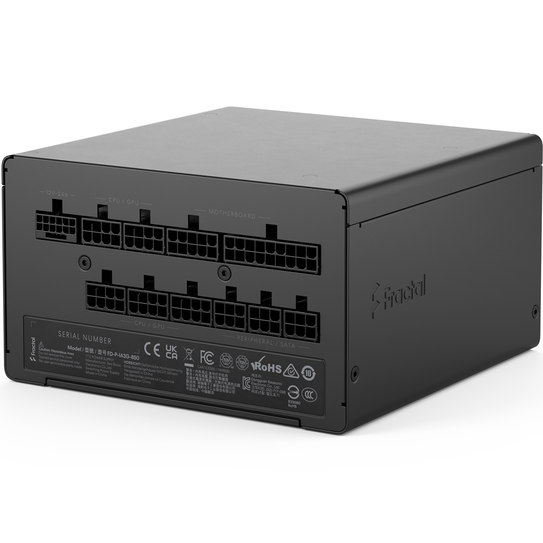 Блок питания 850W FRACTAL DESIGN Ion 3 Gold 850W (FD-P-IA3G-850-EU)