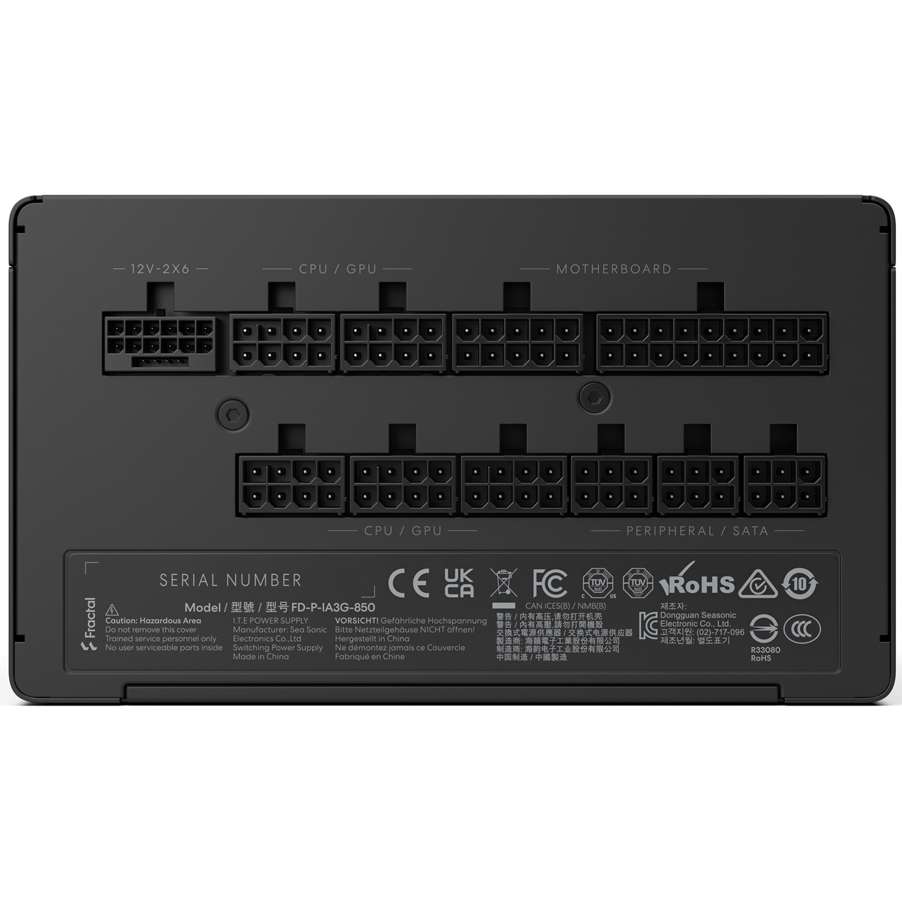 Блок питания 850W FRACTAL DESIGN Ion 3 Gold 850W (FD-P-IA3G-850-EU)