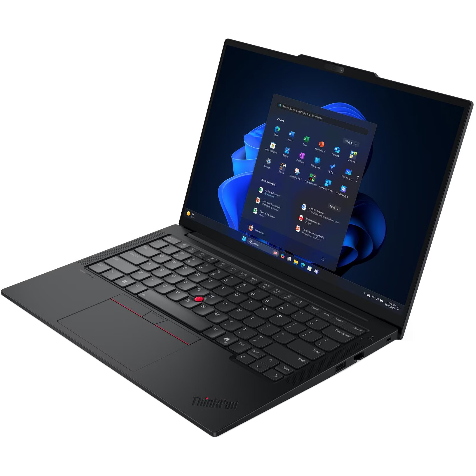 Ноутбук LENOVO ThinkPad E14 Gen 7 Black (21T1S0P500)