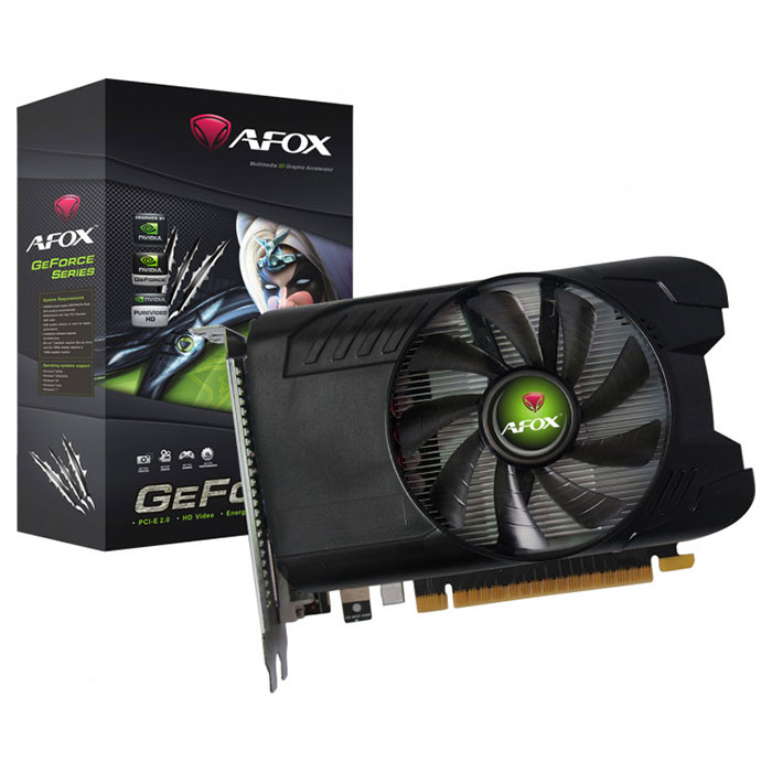 Видеокарта AFOX GeForce GTX 1050 Ti 4GB GDDR5 128-bit (AF1050TI-4096D5H1)