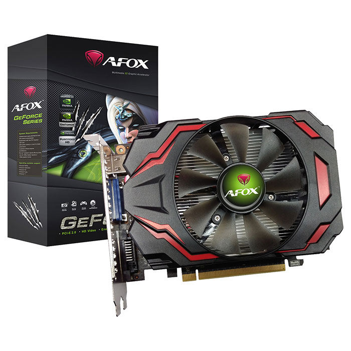 Відеокарта AFOX GeForce GTX 750 1GB GDDR5 128-bit (AF750-1024D5H51)