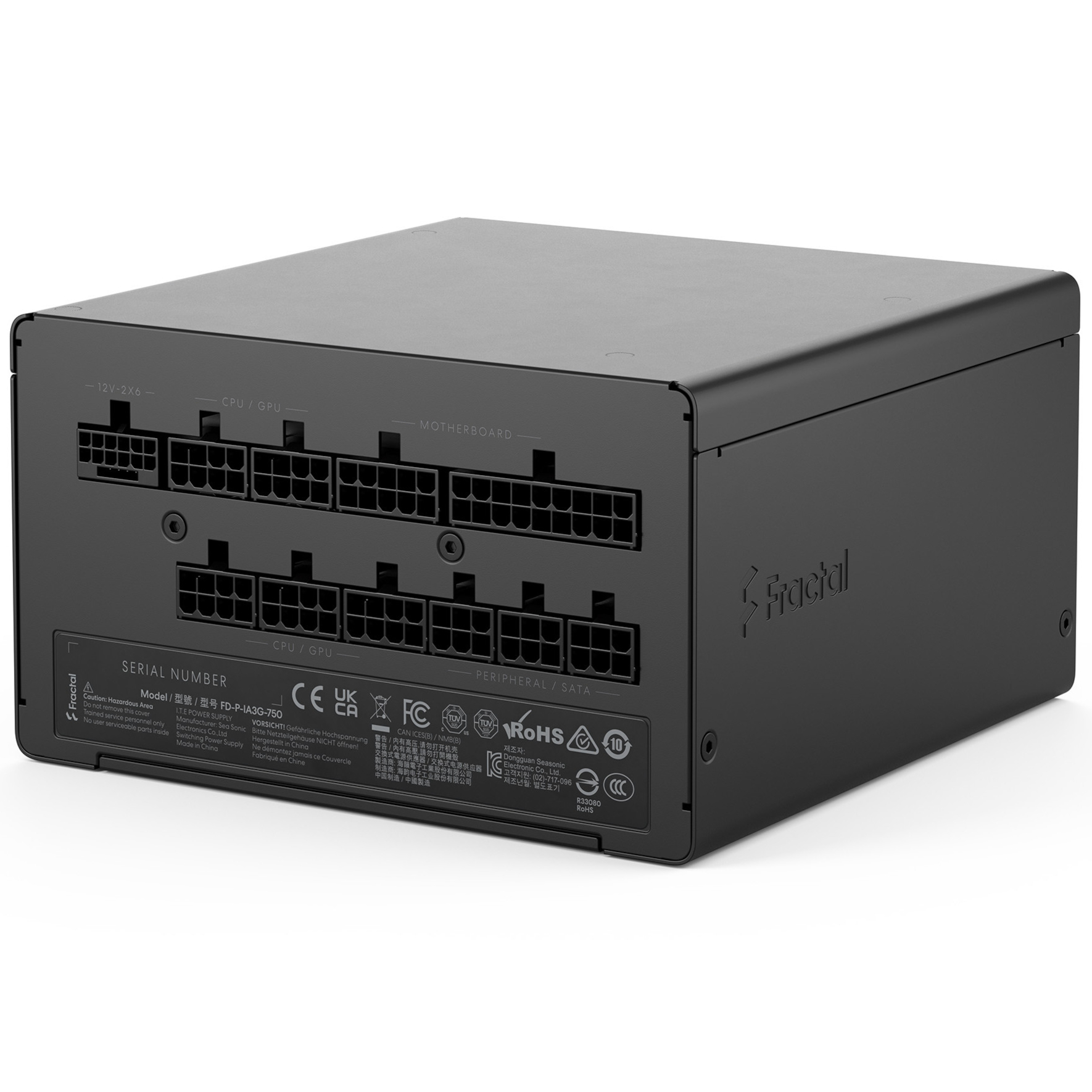 Блок живлення 750W FRACTAL DESIGN Ion 3 Gold 750W (FD-P-IA3G-750-EU)