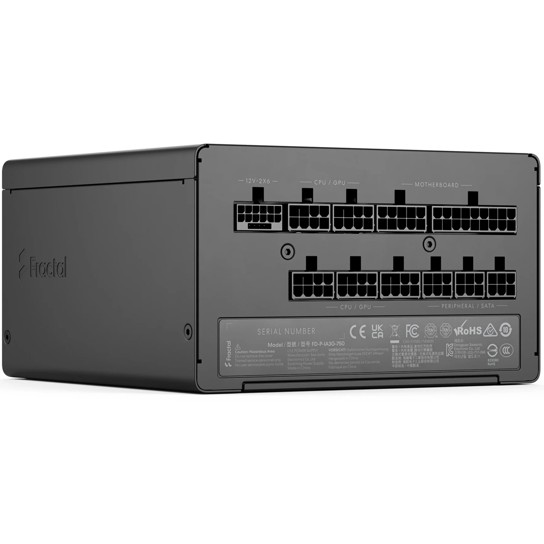 Блок живлення 750W FRACTAL DESIGN Ion 3 Gold 750W (FD-P-IA3G-750-EU)