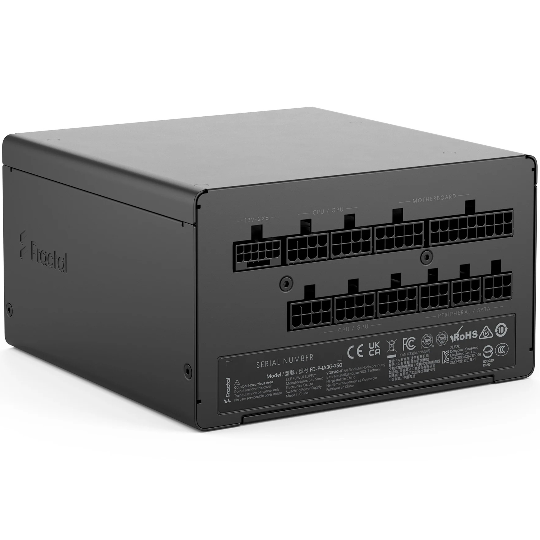 Блок живлення 750W FRACTAL DESIGN Ion 3 Gold 750W (FD-P-IA3G-750-EU)