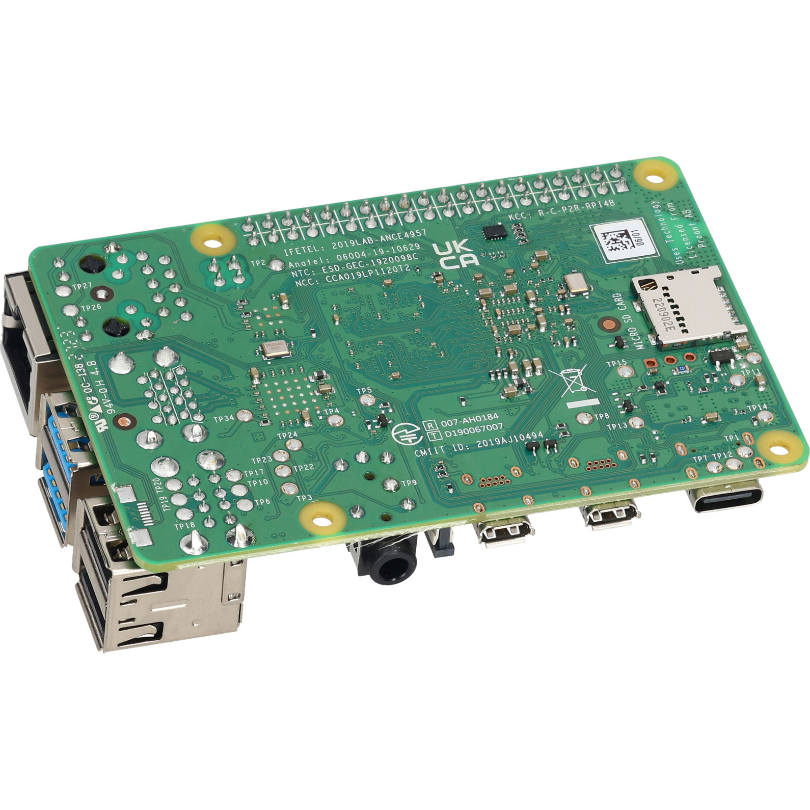 Микро-ПК RASPBERRY PI 4 Model B 8GB (SC0195)