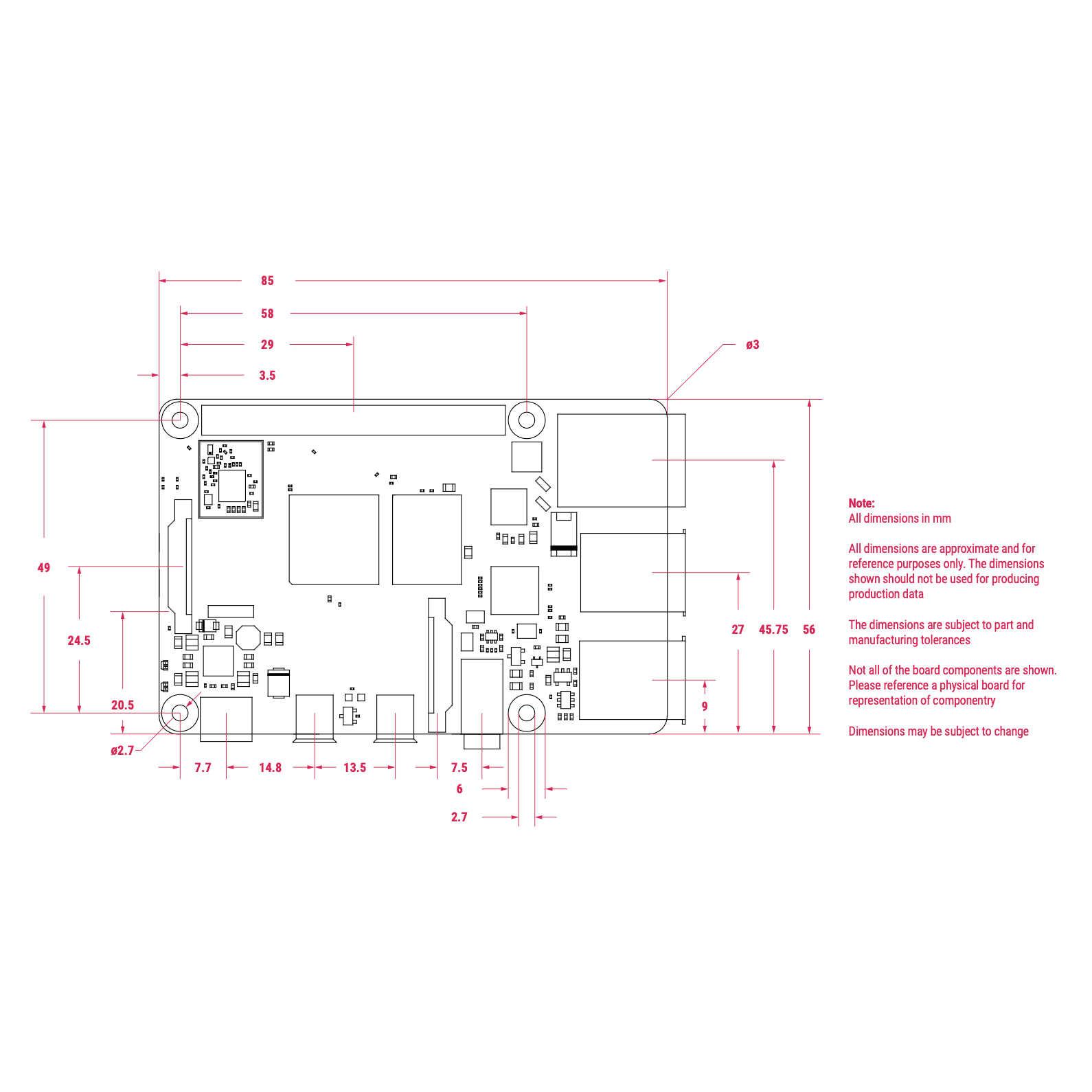 Микро-ПК RASPBERRY PI 4 Model B 8GB (SC0195)