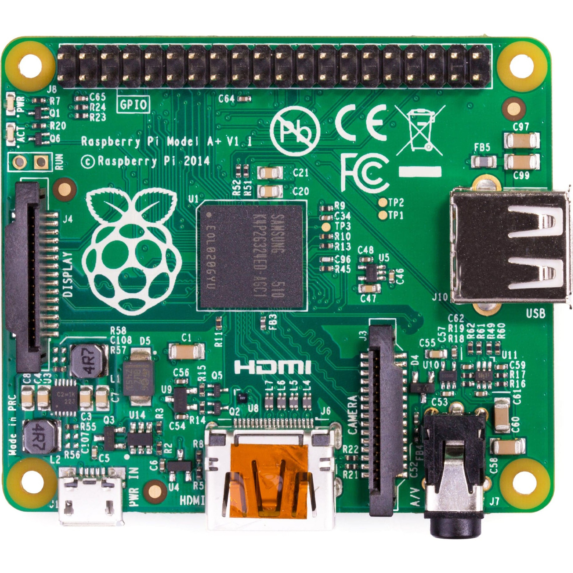 Микро-ПК RASPBERRY PI 1 Model A+ (SC0562)