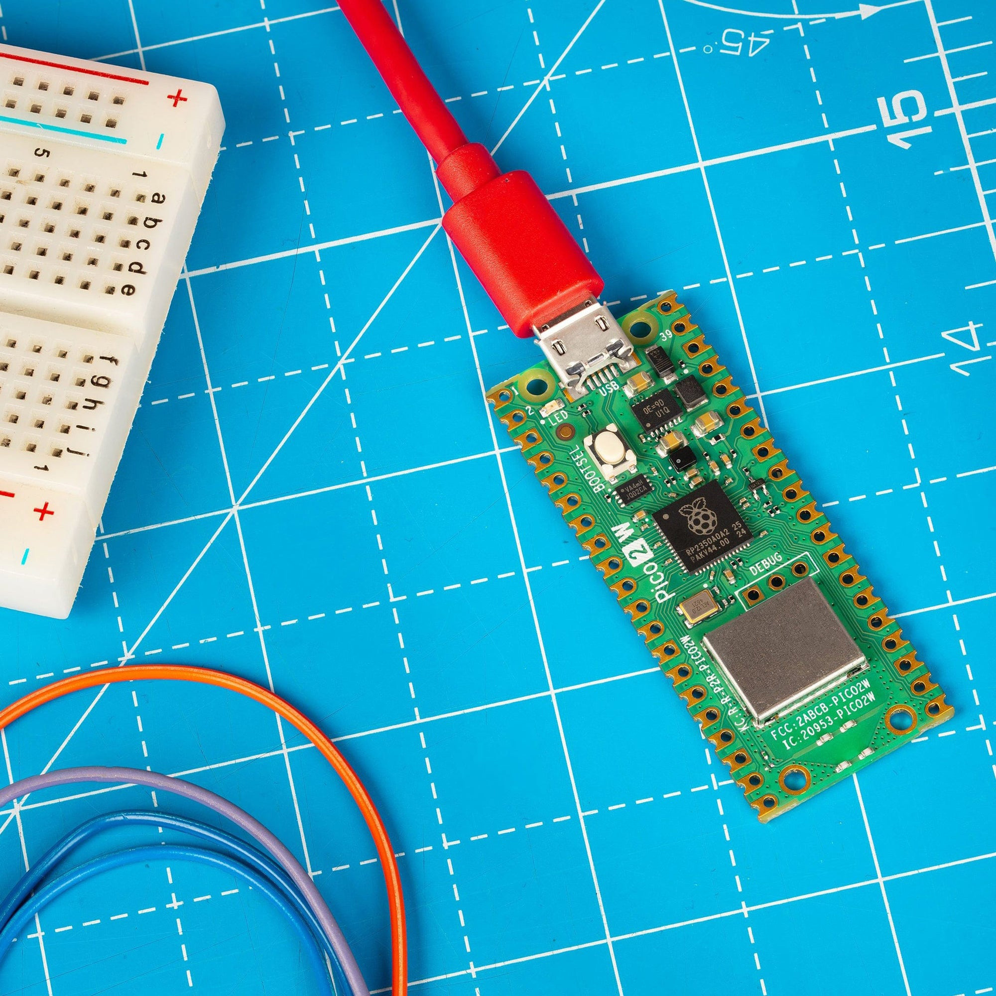 Мікро-ПК RASPBERRY PI Pico 2W (SC1633)